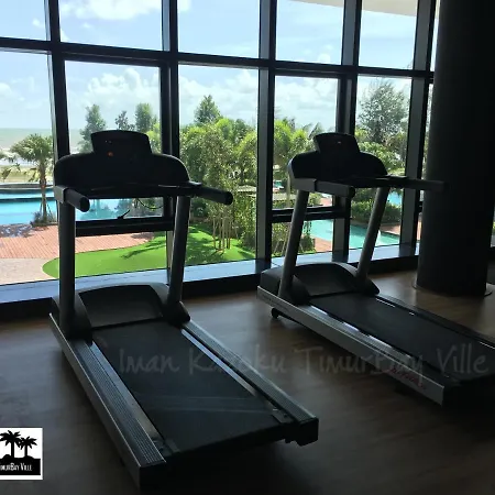 Sea View & Pool View & Wifi & Netflix At Iman Kazoku Timurbay Ville Studio 2Bdr Kuantan Exterior photo