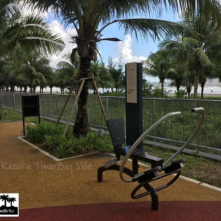 Sea View & Pool View & Wifi & Netflix At Iman Kazoku Timurbay Ville Studio 2Bdr Kuantan Exterior photo