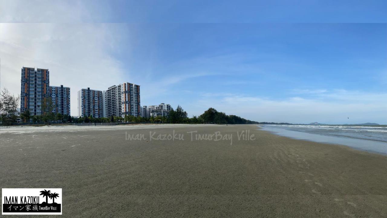 Apartment Sea View & Pool View & Wifi & Netflix At Iman Kazoku Timurbay 2bdr