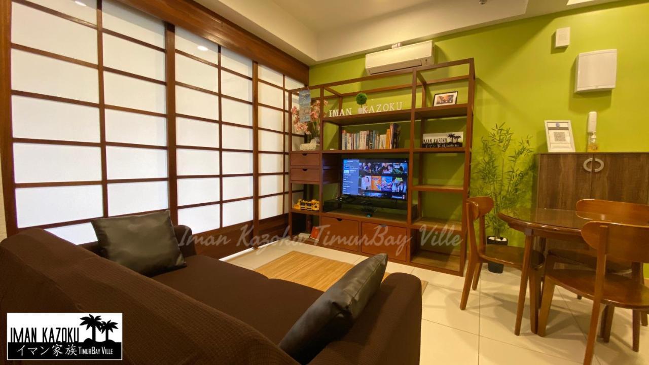 Sea View & Pool View & Wifi & Netflix At Iman Kazoku Timurbay 2bdr Apartment