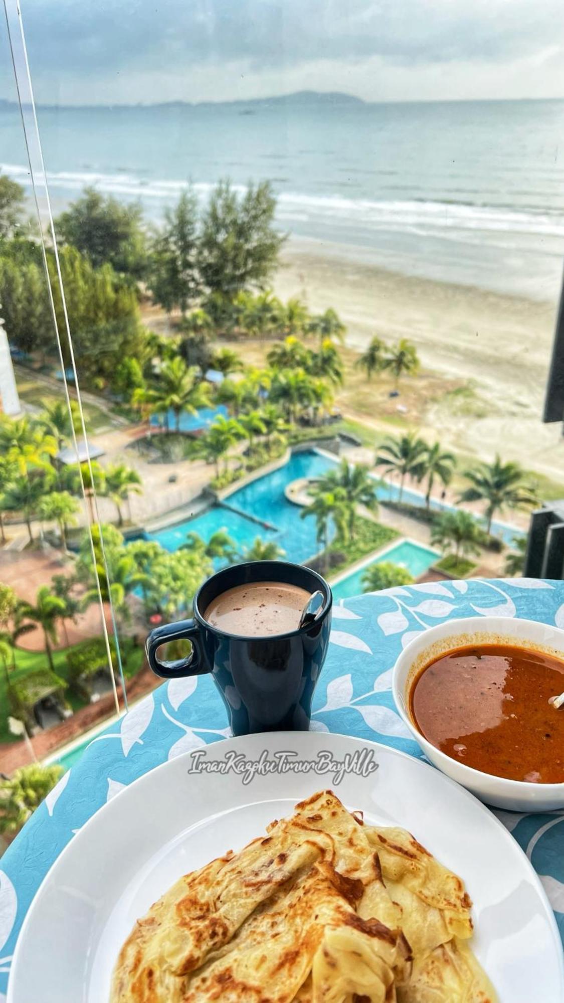 Sea View & Pool View & Wifi & Netflix At Iman Kazoku Timurbay 2bdr Kuantan