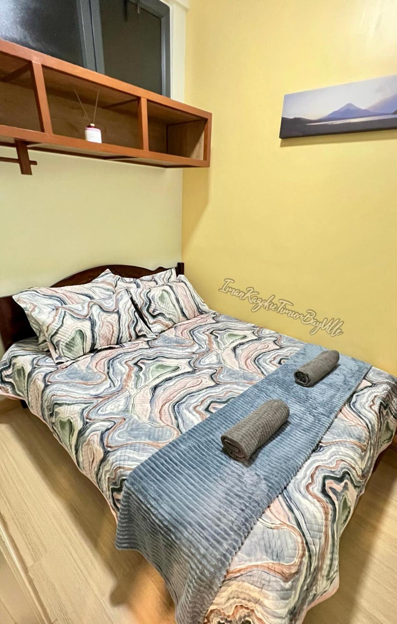 Apartment Sea View & Pool View & Wifi & Netflix At Iman Kazoku Timurbay 2bdr *