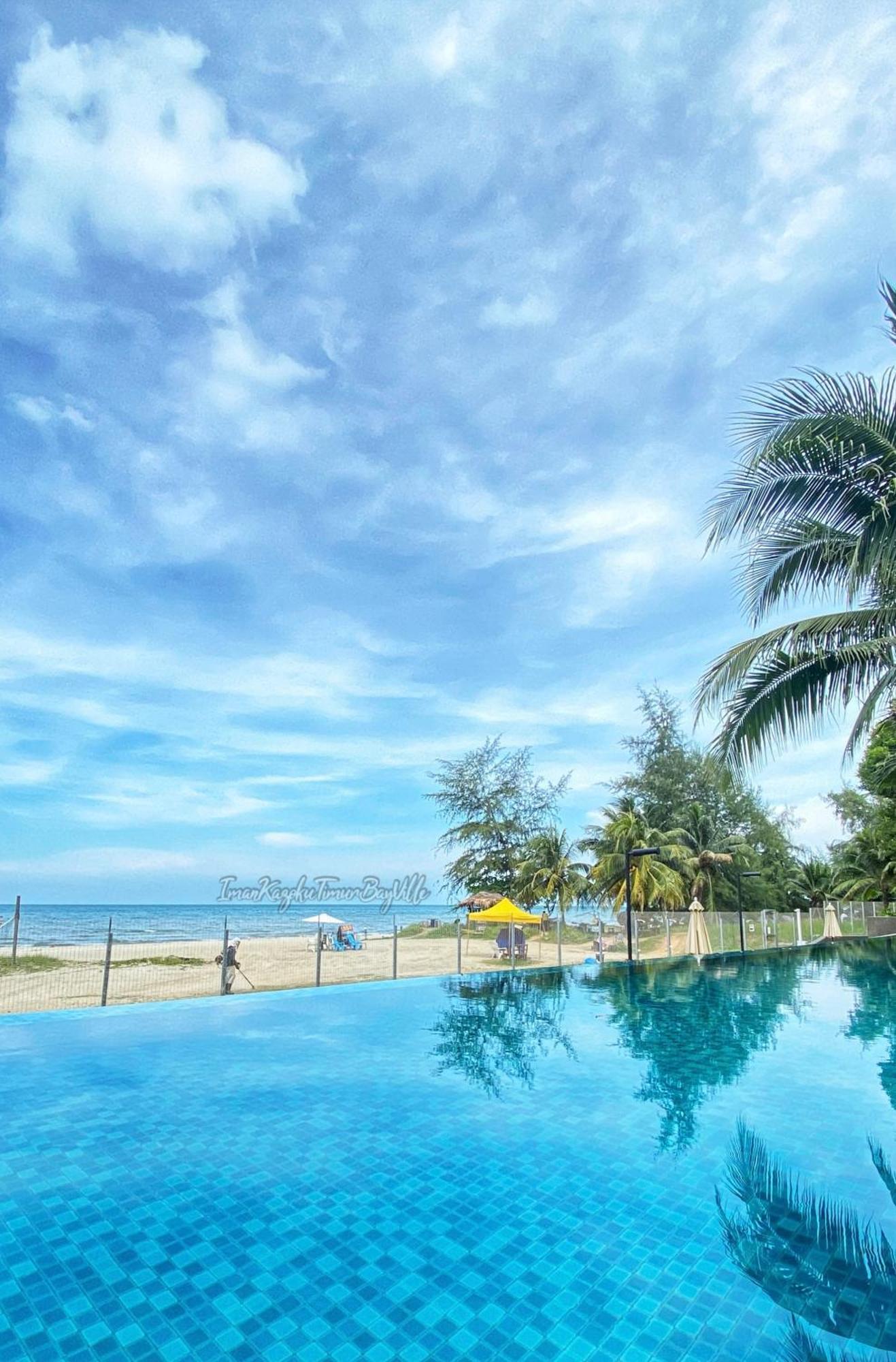 Sea View & Pool View & Wifi & Netflix At Iman Kazoku Timurbay 2bdr *